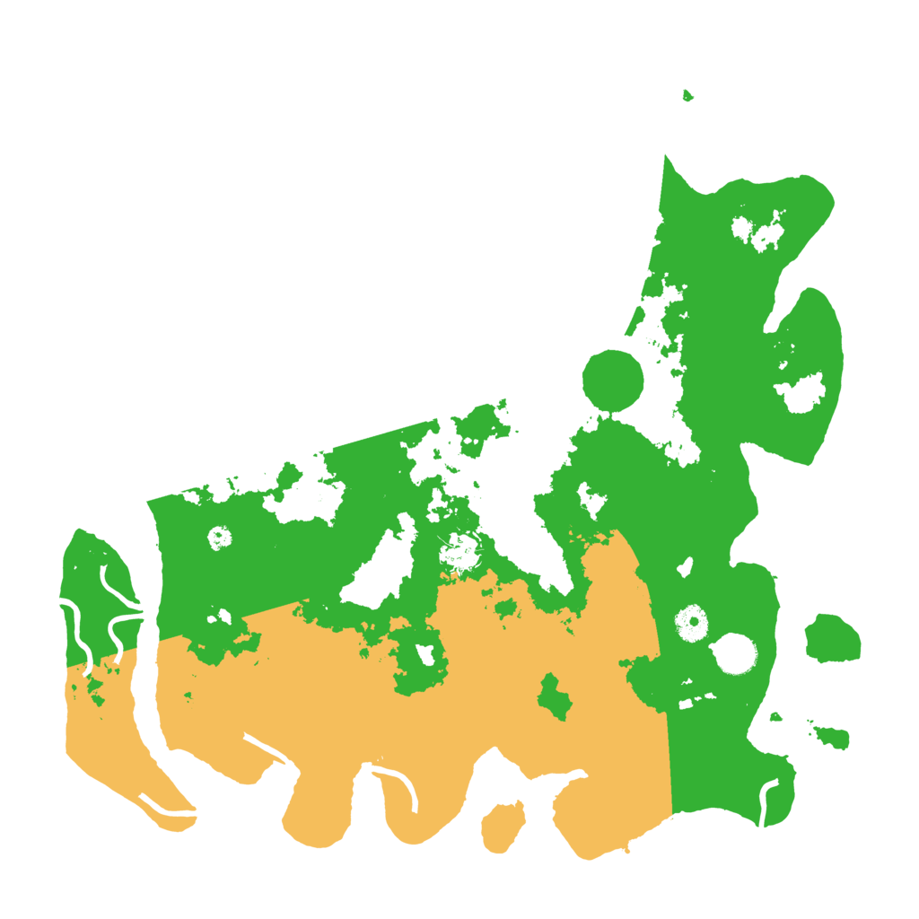 Biome Rust Map: Procedural Map, Size: 4000, Seed: 273398