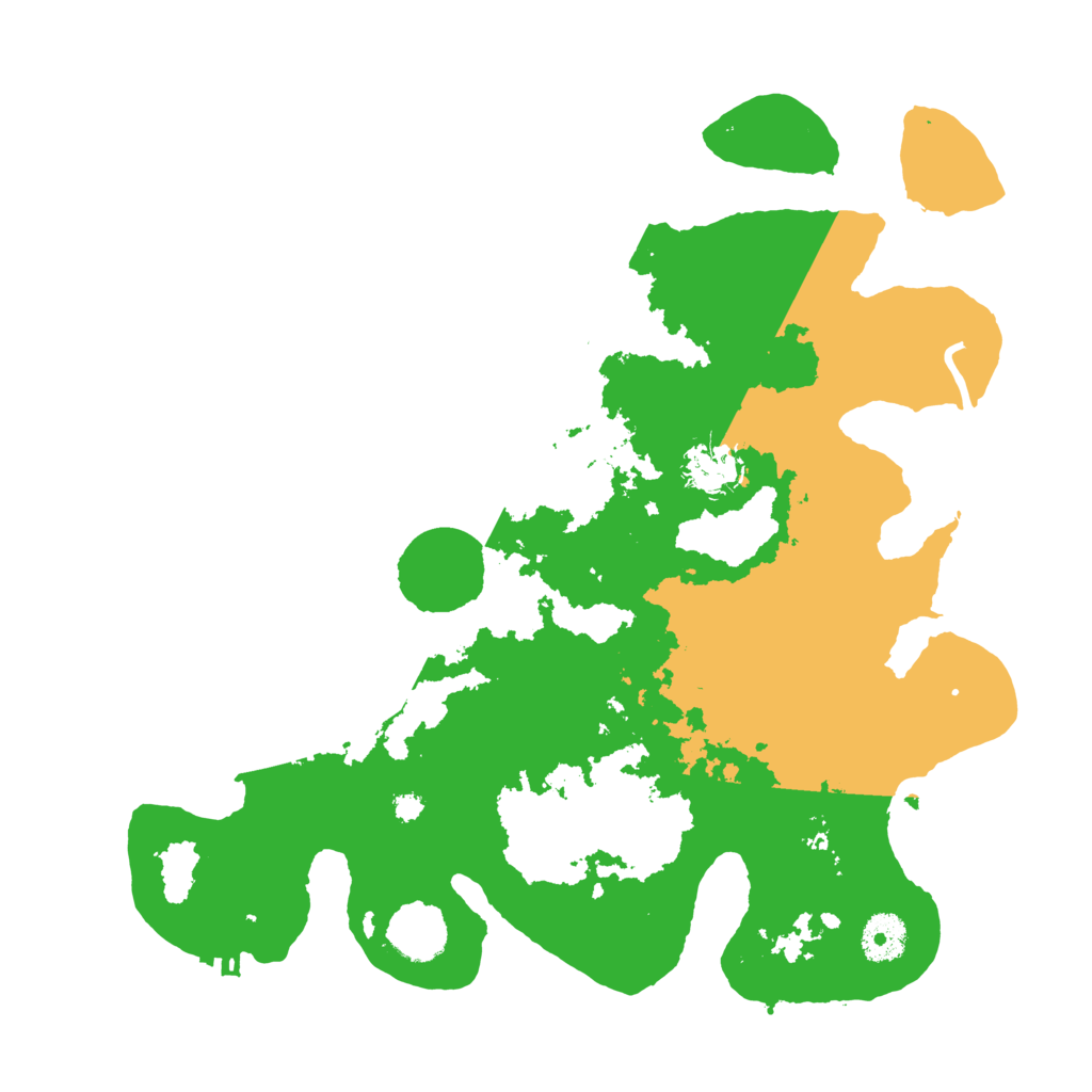 Biome Rust Map: Procedural Map, Size: 3500, Seed: 742633432