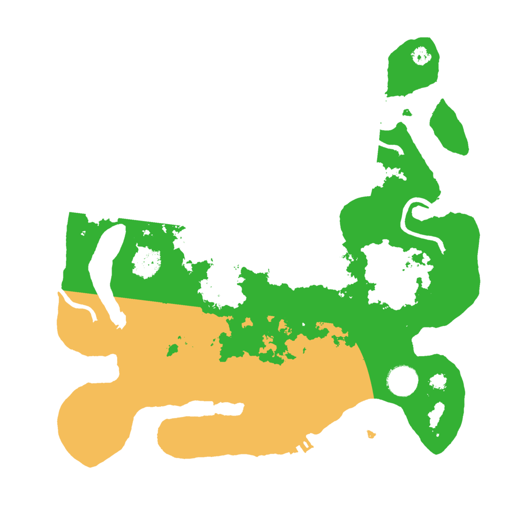 Biome Rust Map: Procedural Map, Size: 3000, Seed: 57456212