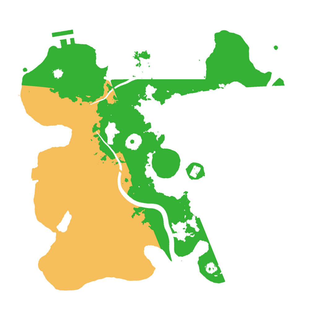Biome Rust Map: Procedural Map, Size: 3000, Seed: 1179534123
