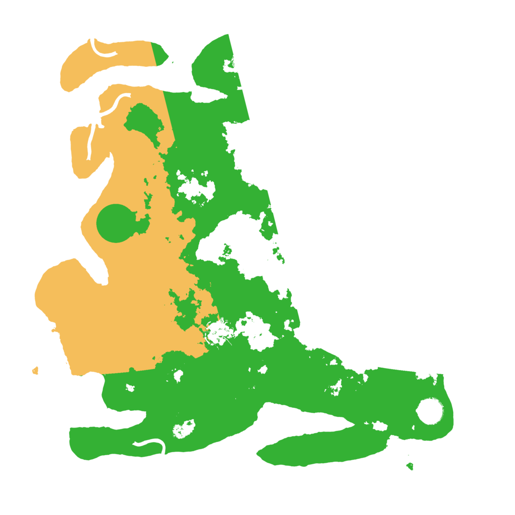 Biome Rust Map: Procedural Map, Size: 3500, Seed: 1525306697