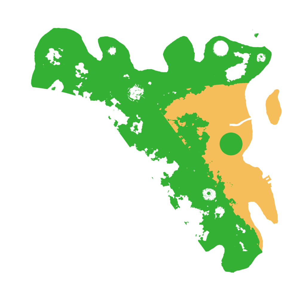 Biome Rust Map: Procedural Map, Size: 3550, Seed: 528808
