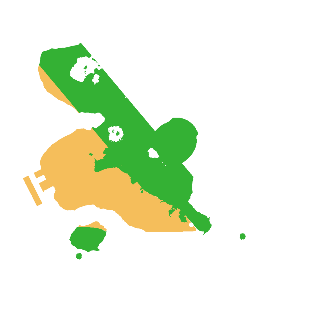 Biome Rust Map: Procedural Map, Size: 2000, Seed: 1234567890