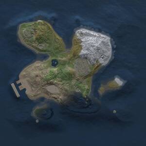 Thumbnail Rust Map: Procedural Map, Size: 2000, Seed: 1234567890, 5 Monuments
