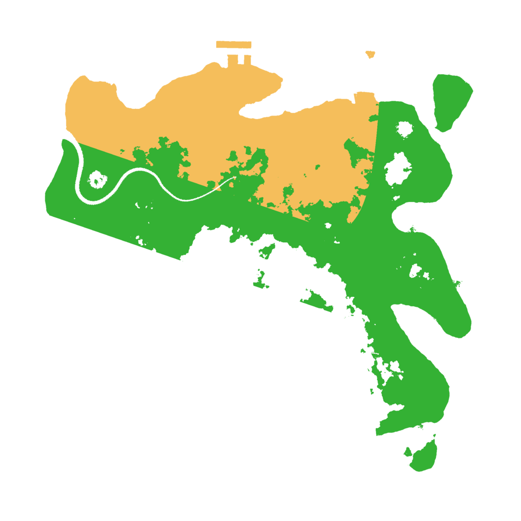 Biome Rust Map: Procedural Map, Size: 3000, Seed: 689777