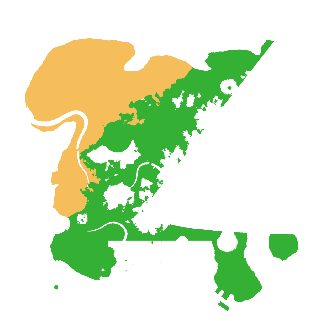 Biome Rust Map: Procedural Map, Size: 3000, Seed: 1806499748