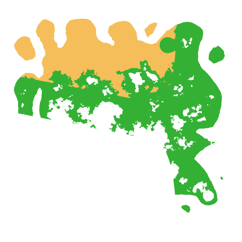 Biome Rust Map: Barren, Size: 4000, Seed: 6738