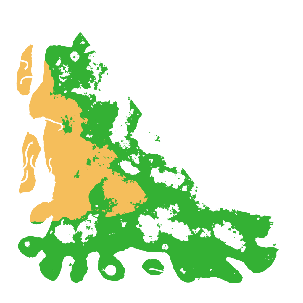 Biome Rust Map: Procedural Map, Size: 5000, Seed: 215663