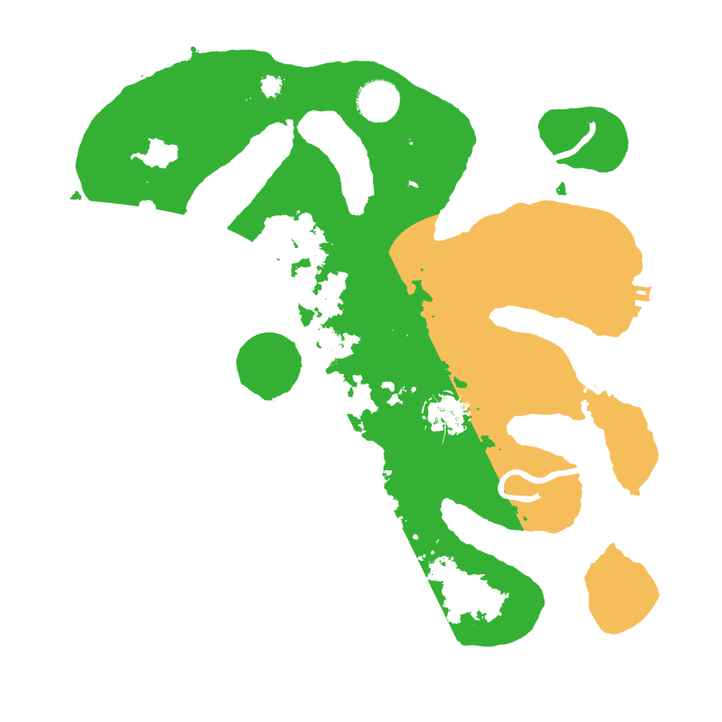 Biome Rust Map: Procedural Map, Size: 3000, Seed: 875496321