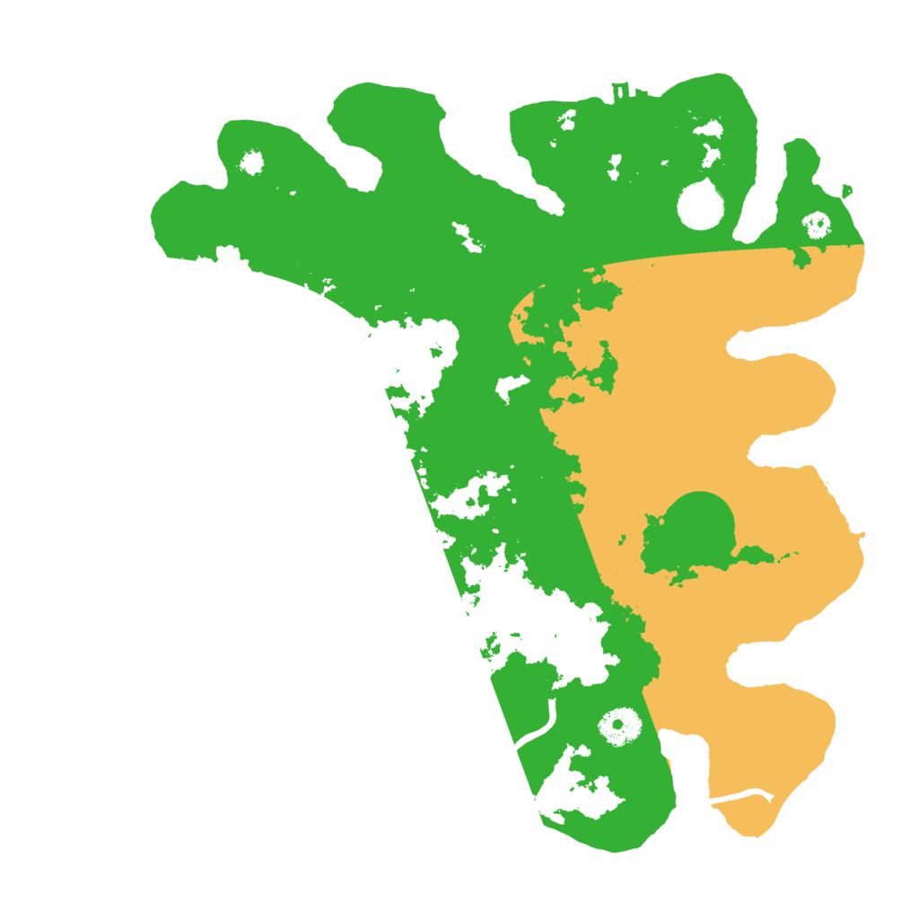 Biome Rust Map: Procedural Map, Size: 3500, Seed: 1595846251