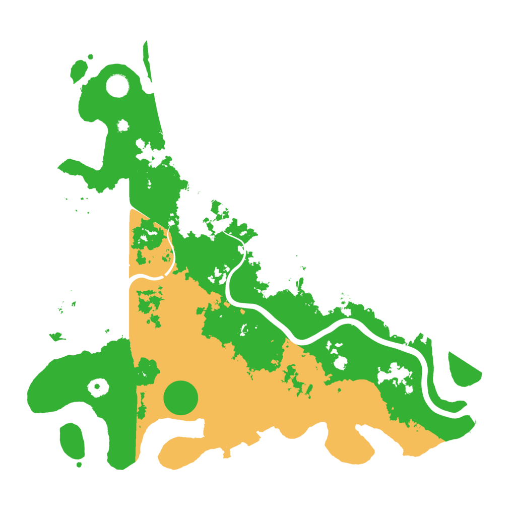 Biome Rust Map: Procedural Map, Size: 3950, Seed: 705206891