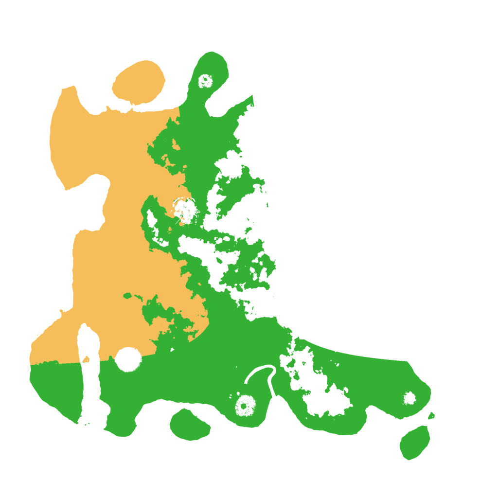Biome Rust Map: Procedural Map, Size: 3550, Seed: 923271