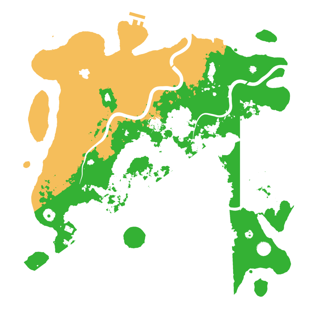 Biome Rust Map: Procedural Map, Size: 4000, Seed: 342