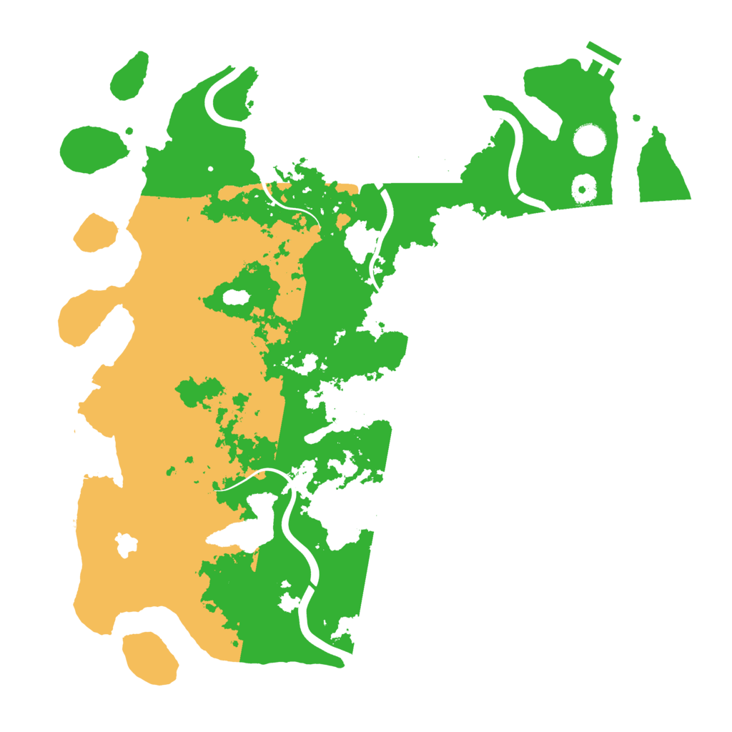 Biome Rust Map: Procedural Map, Size: 4000, Seed: 765850