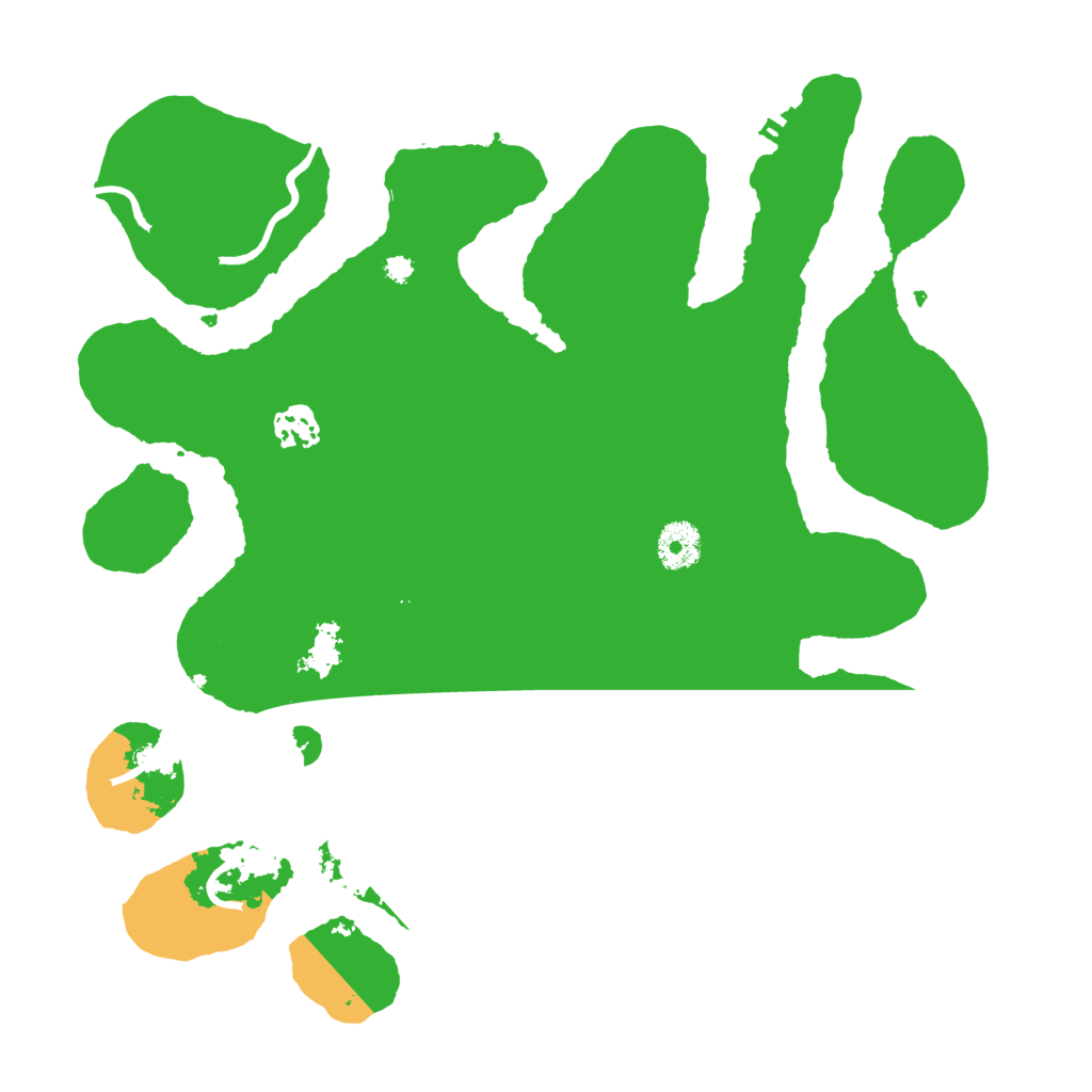 Biome Rust Map: Procedural Map, Size: 3550, Seed: 374229