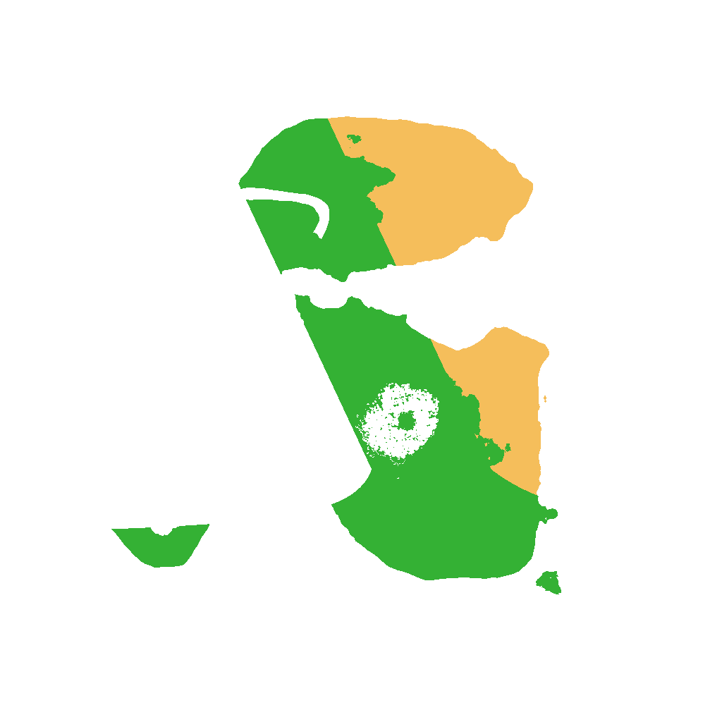 Biome Rust Map: Procedural Map, Size: 1500, Seed: 97386434