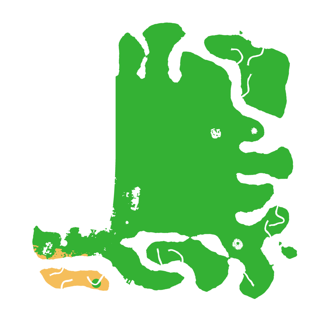 Biome Rust Map: Procedural Map, Size: 4500, Seed: 1099