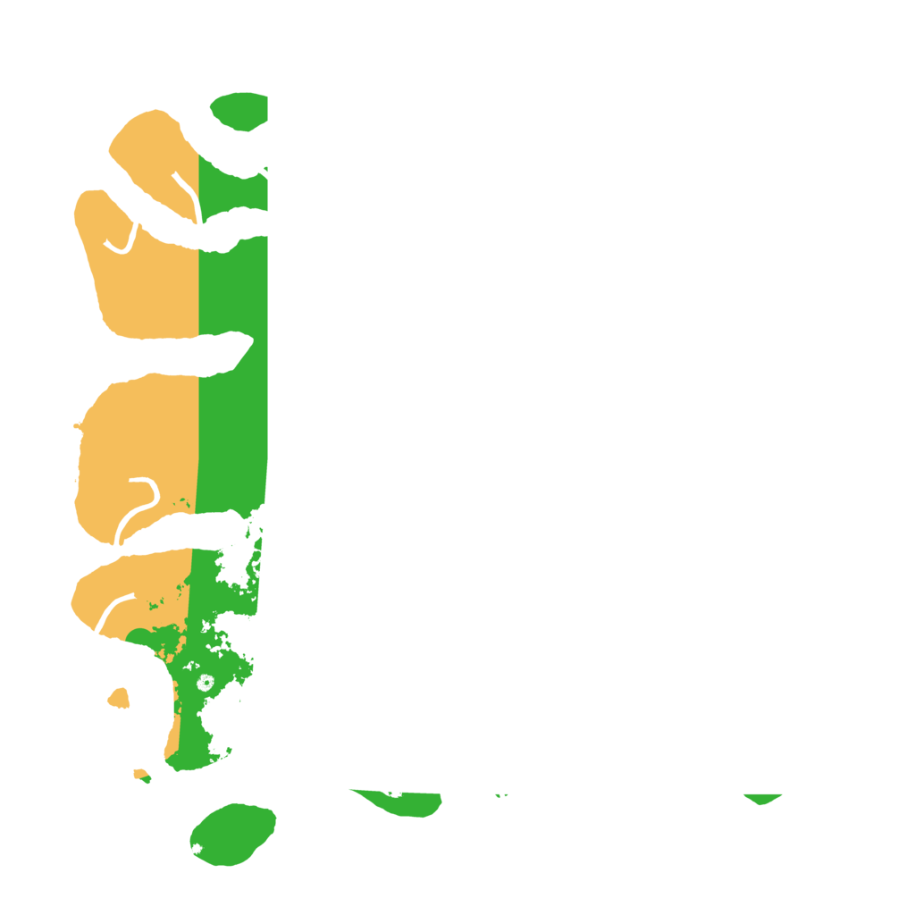Biome Rust Map: Procedural Map, Size: 3999, Seed: 675336119