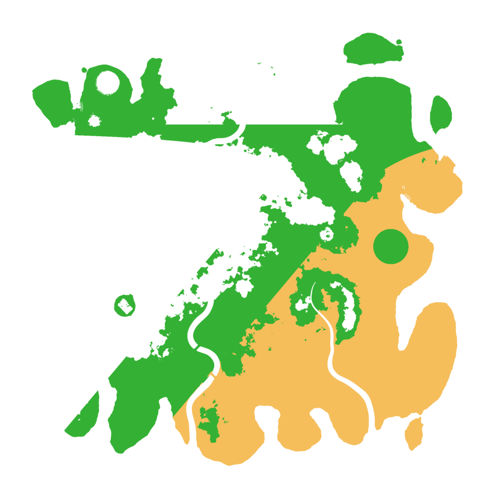 Biome Rust Map: Procedural Map, Size: 3750, Seed: 870924