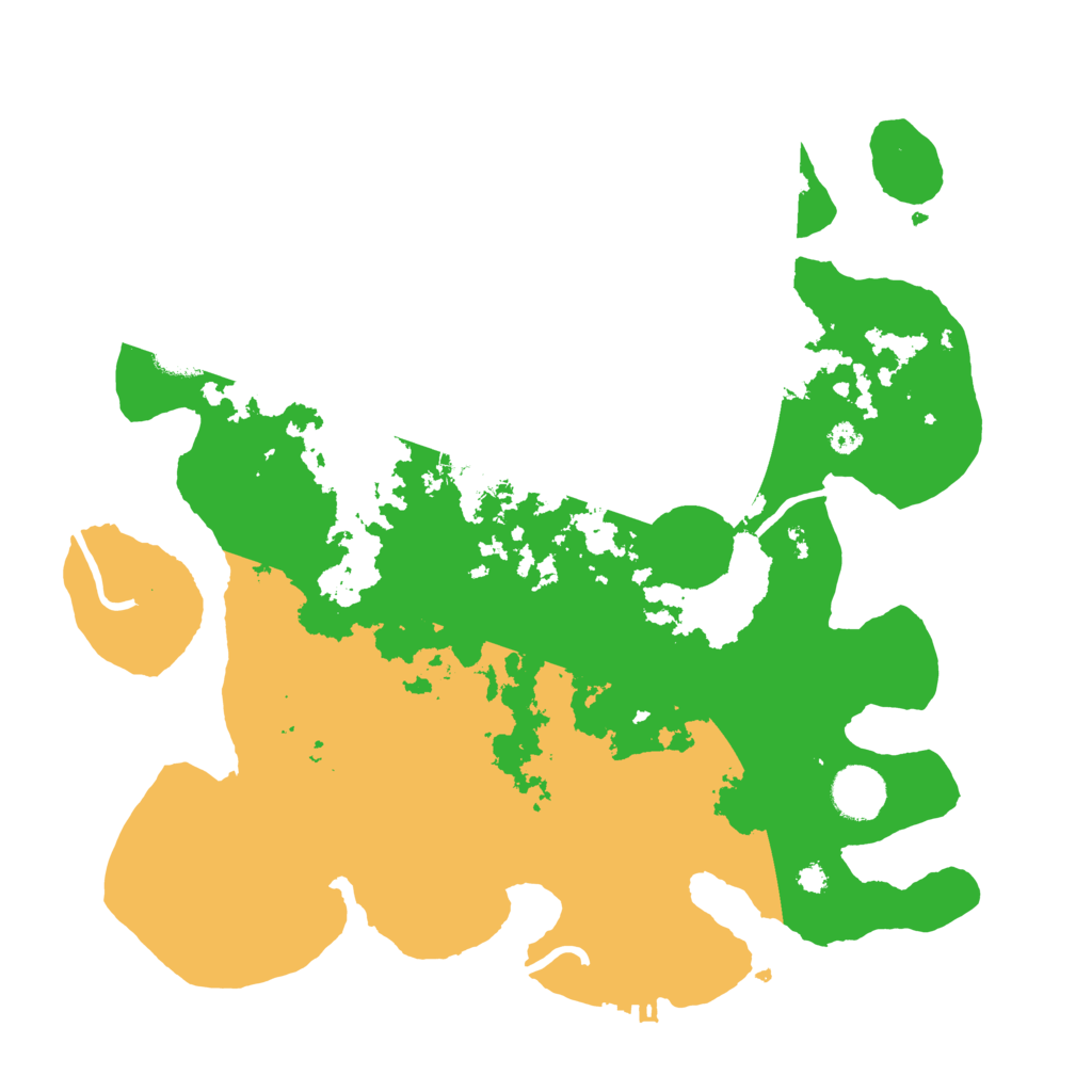 Biome Rust Map: Procedural Map, Size: 3550, Seed: 456226