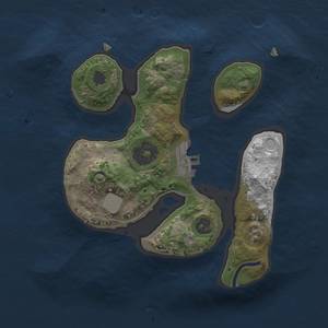 Thumbnail Rust Map: Procedural Map, Size: 2000, Seed: 420, 6 Monuments