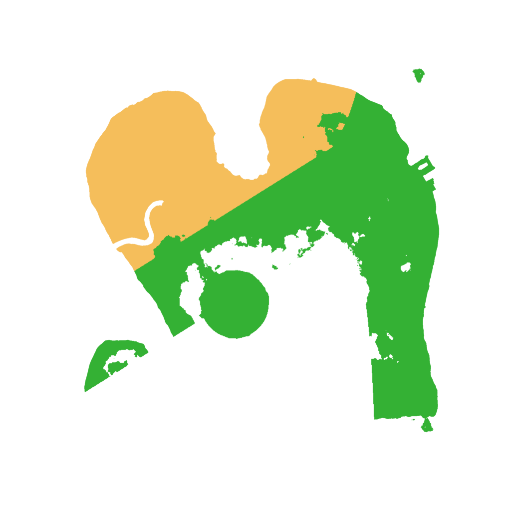 Biome Rust Map: Procedural Map, Size: 2000, Seed: 56