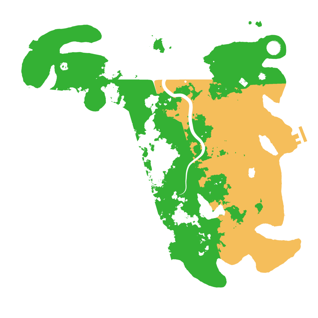 Biome Rust Map: Procedural Map, Size: 4000, Seed: 254234