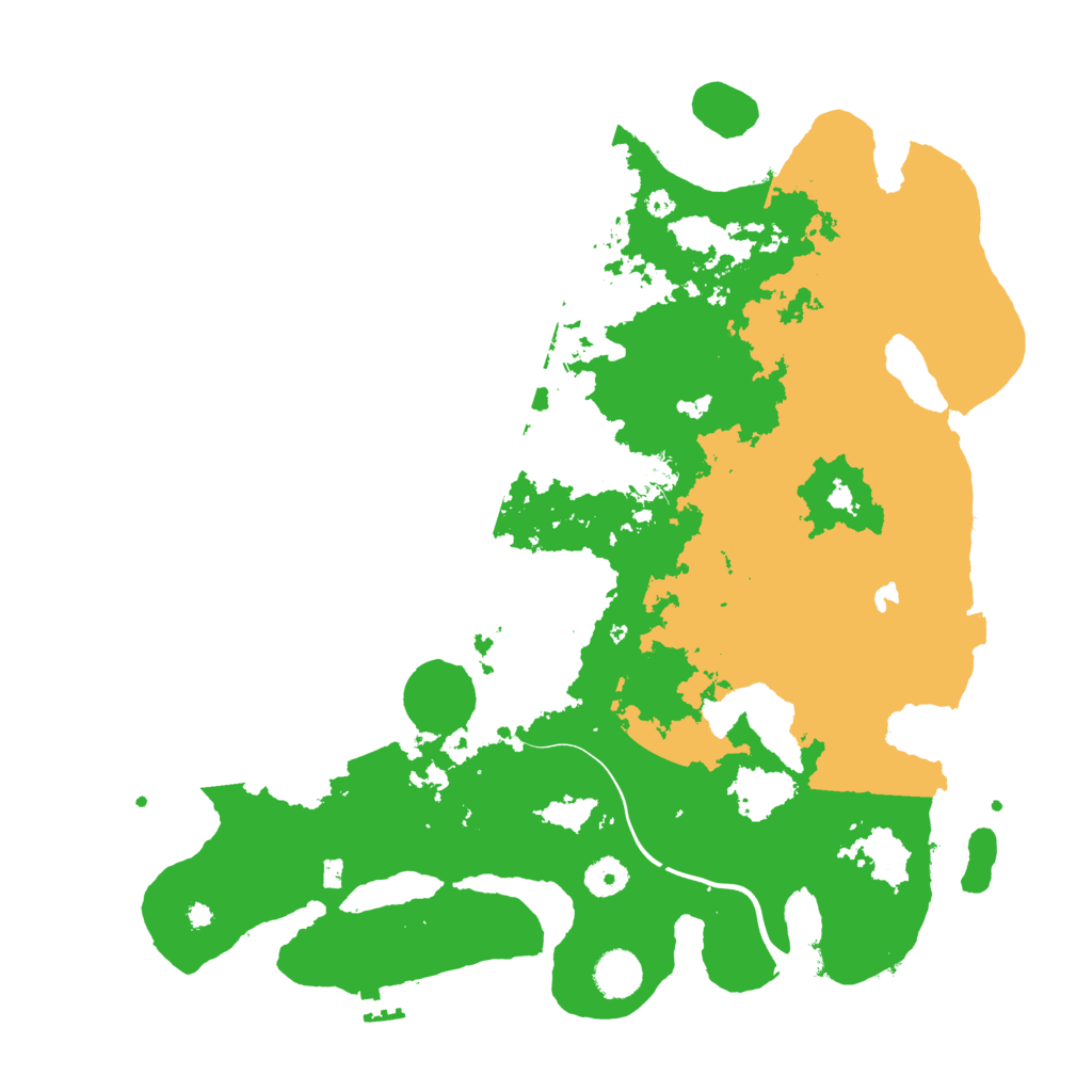 Biome Rust Map: Procedural Map, Size: 4000, Seed: 96418