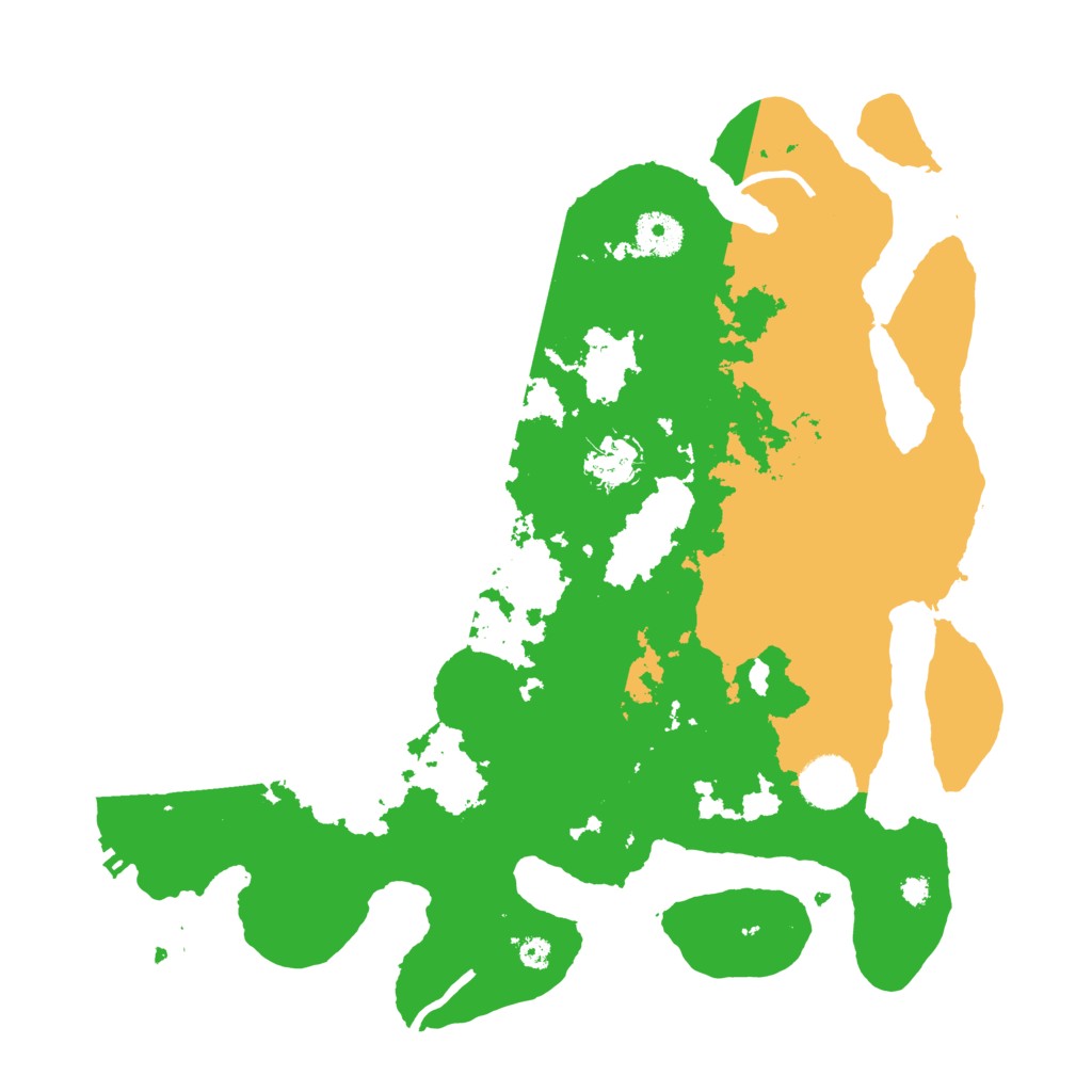 Biome Rust Map: Procedural Map, Size: 3550, Seed: 359647