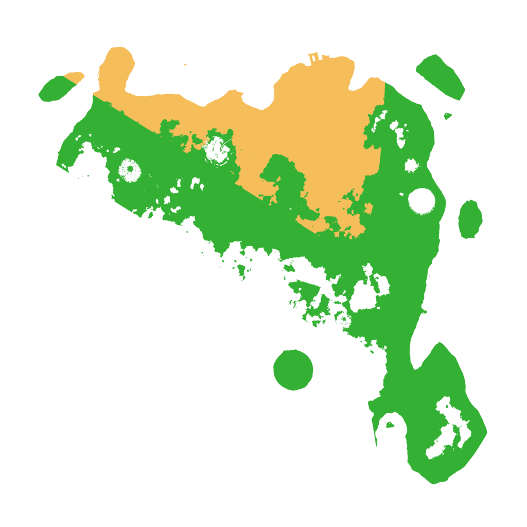 Biome Rust Map: Procedural Map, Size: 3550, Seed: 897895