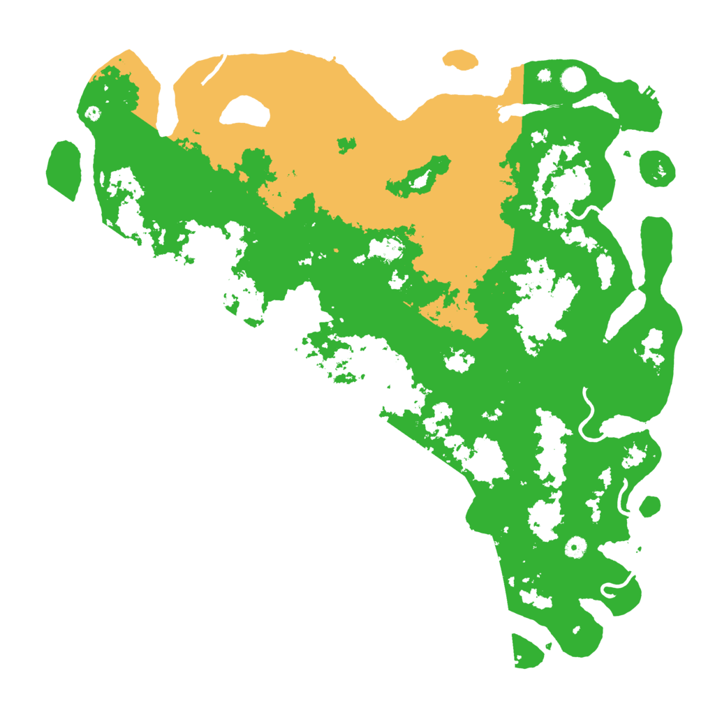 Biome Rust Map: Procedural Map, Size: 5000, Seed: 1539264