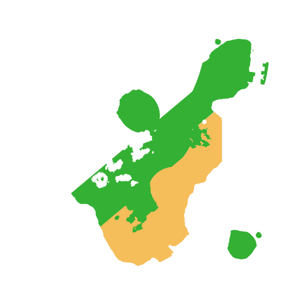 Biome Rust Map: Procedural Map, Size: 2000, Seed: 514768934