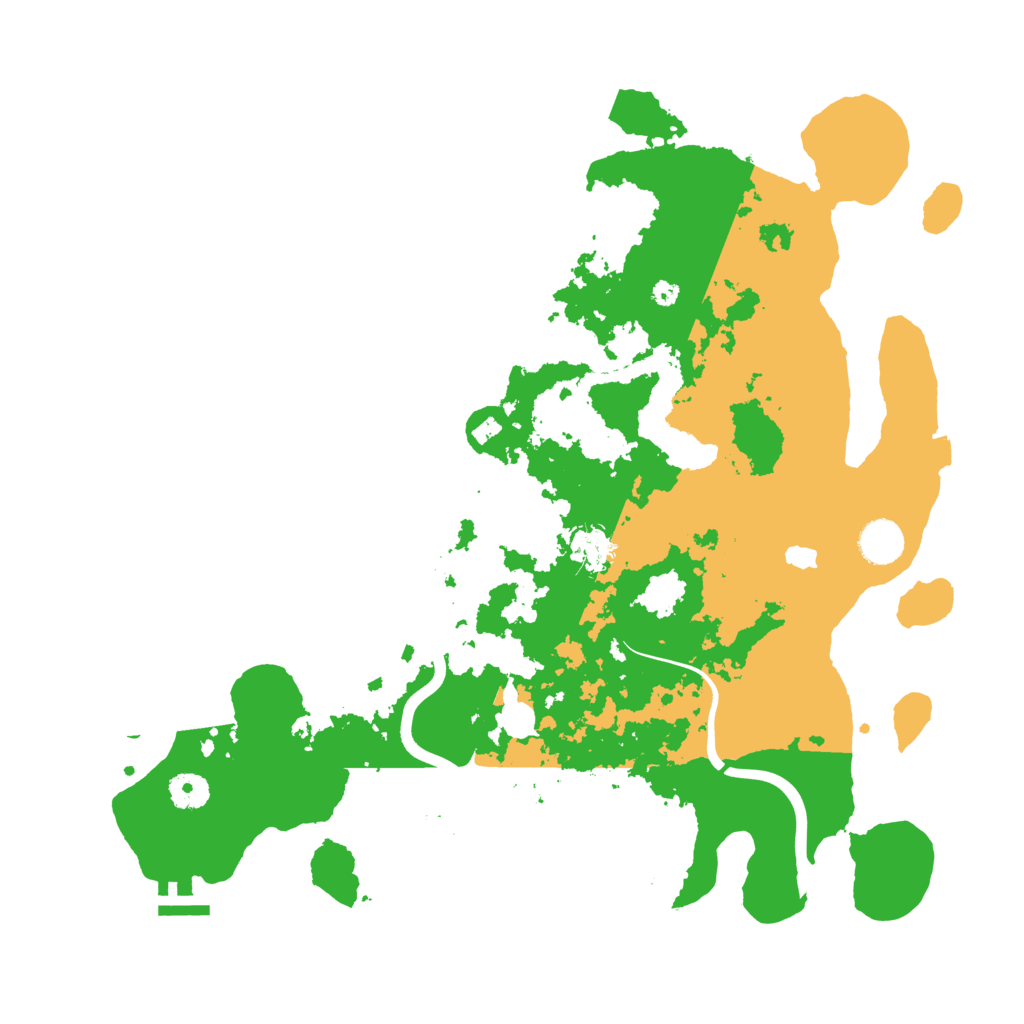 Biome Rust Map: Procedural Map, Size: 4000, Seed: 420069