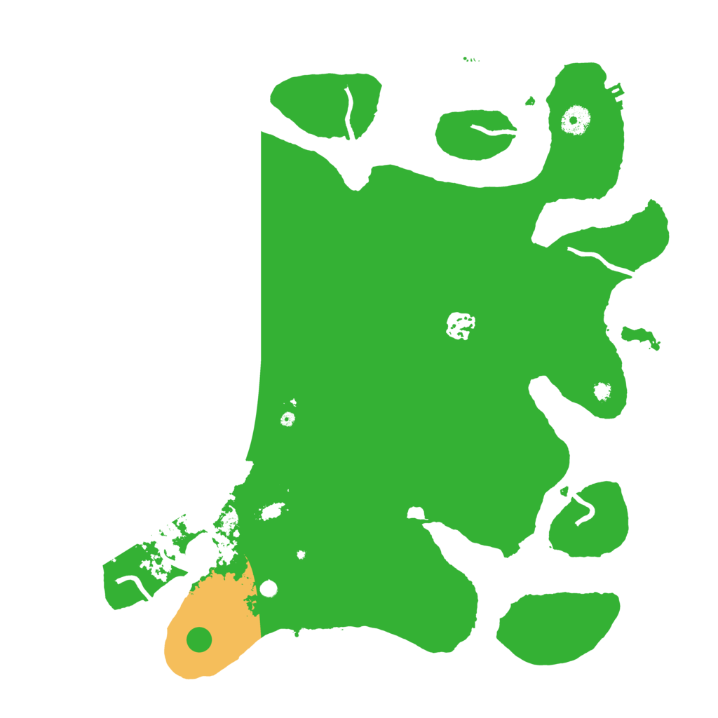 Biome Rust Map: Procedural Map, Size: 3750, Seed: 420508634