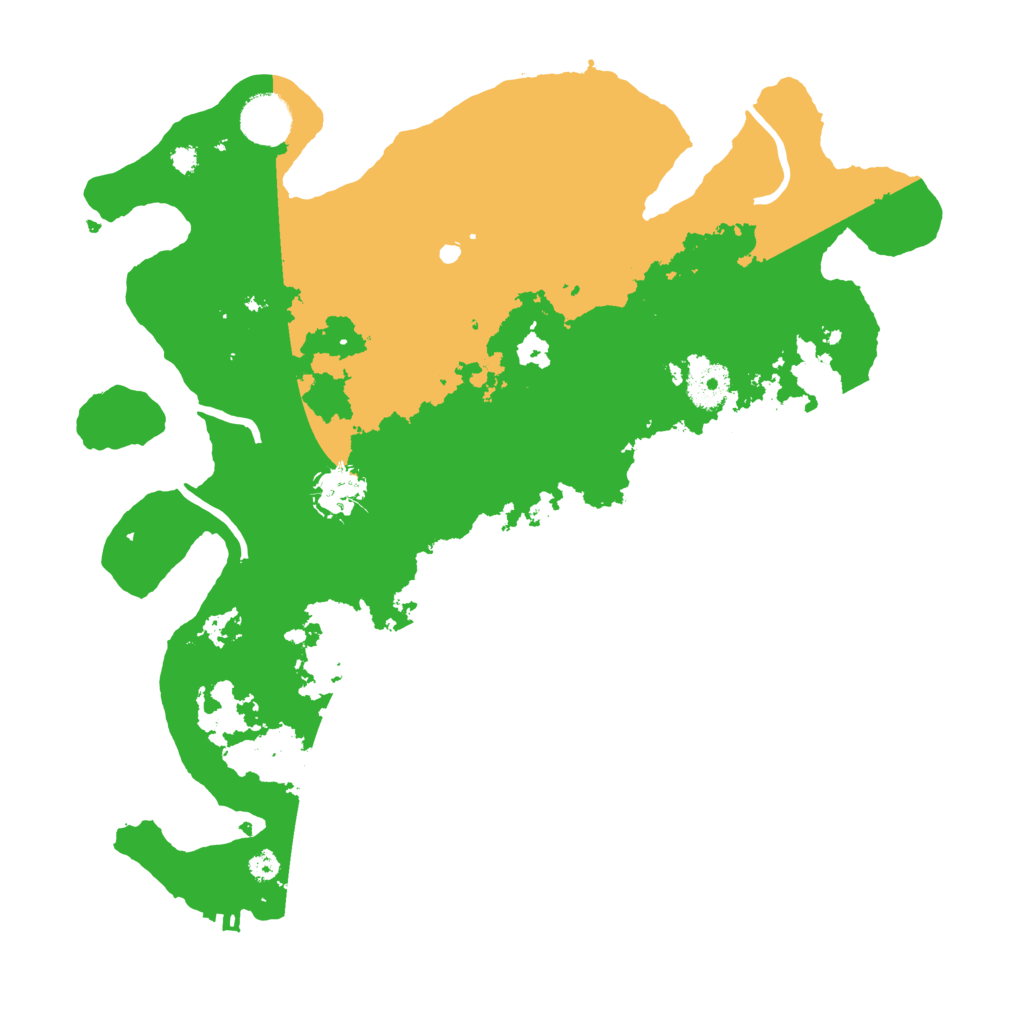 Biome Rust Map: Procedural Map, Size: 3550, Seed: 27800