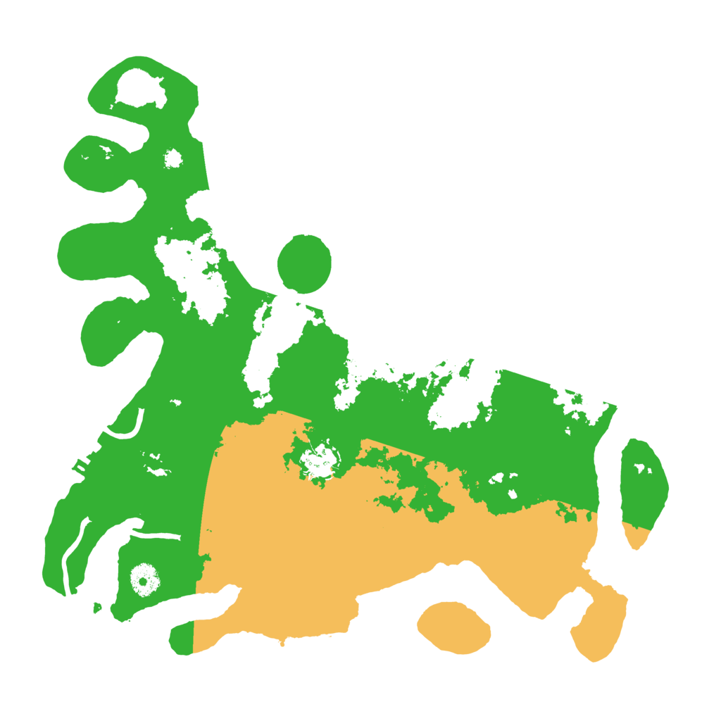 Biome Rust Map: Procedural Map, Size: 3550, Seed: 393824