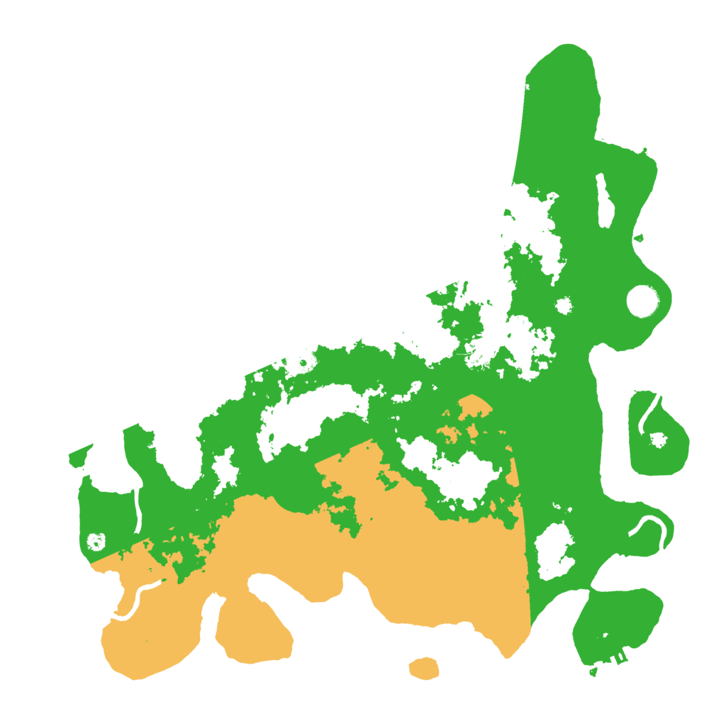 Biome Rust Map: Procedural Map, Size: 4000, Seed: 230052