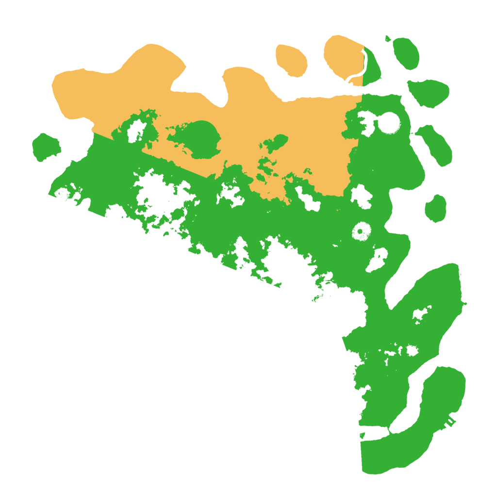 Biome Rust Map: Procedural Map, Size: 4000, Seed: 318959