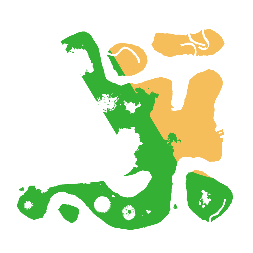 Biome Rust Map: Procedural Map, Size: 2750, Seed: 8273