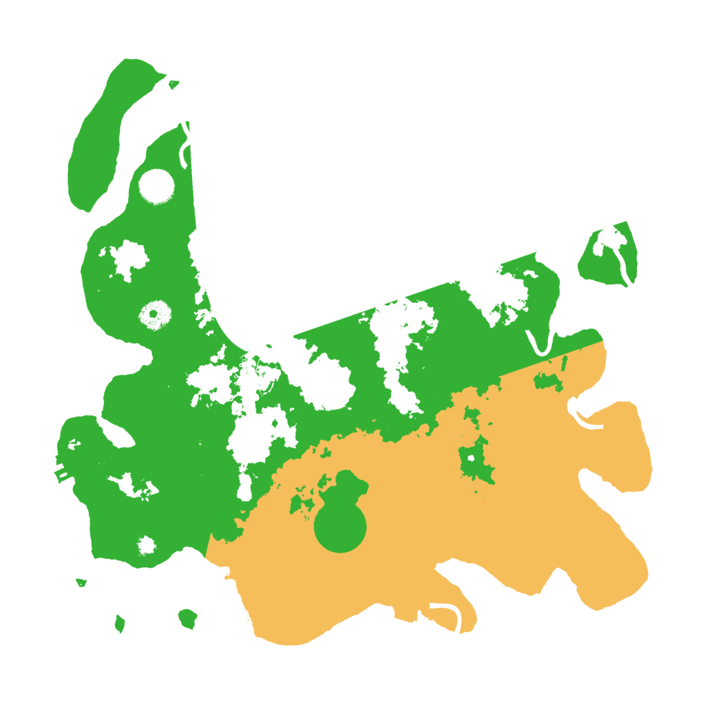 Biome Rust Map: Procedural Map, Size: 3550, Seed: 900769