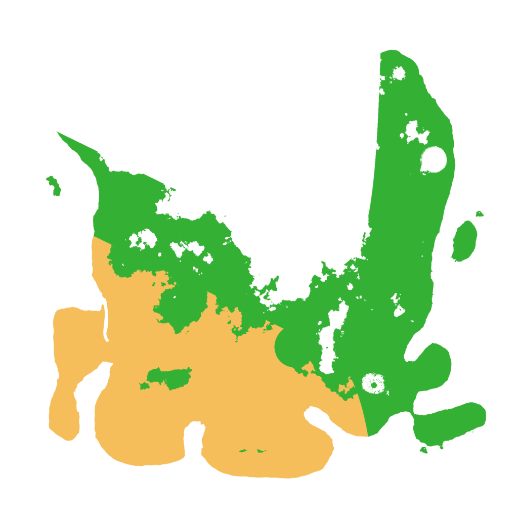 Biome Rust Map: Procedural Map, Size: 3550, Seed: 751208