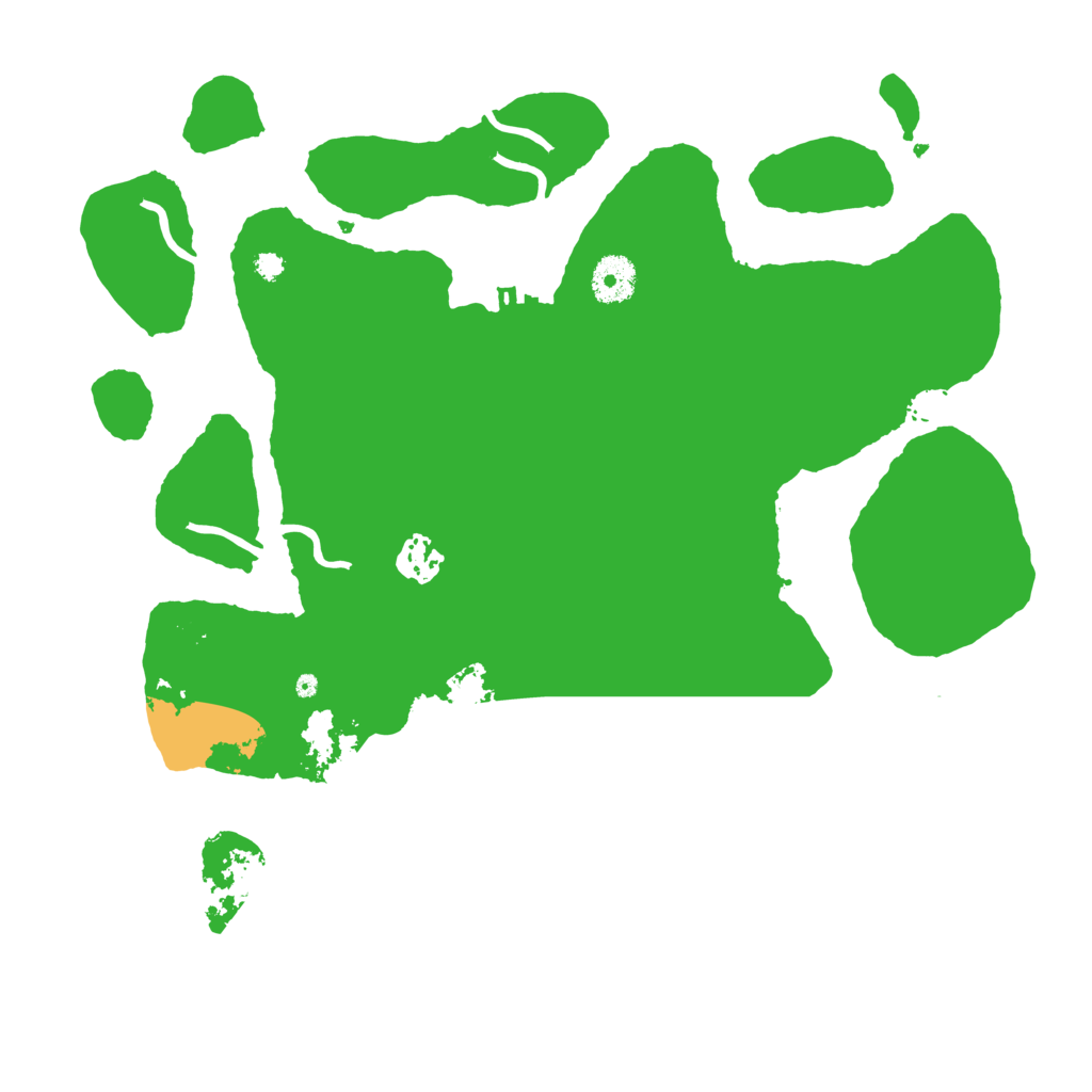 Biome Rust Map: Procedural Map, Size: 3550, Seed: 517249