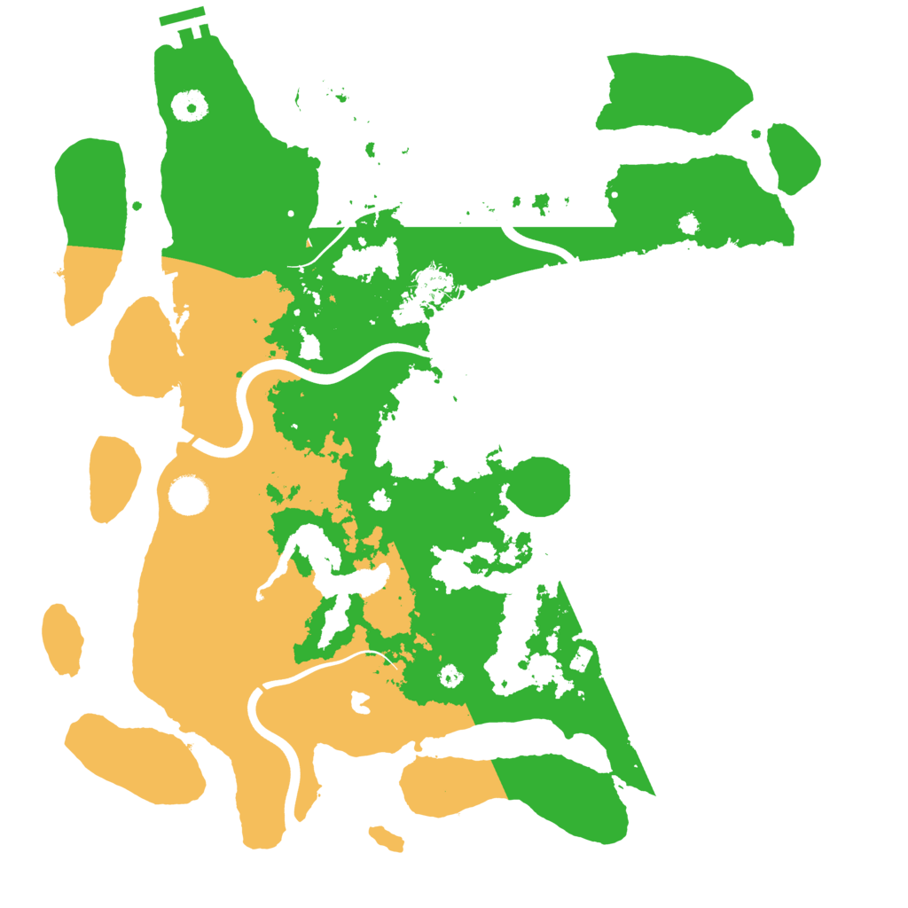 Biome Rust Map: Procedural Map, Size: 4000, Seed: 34261872