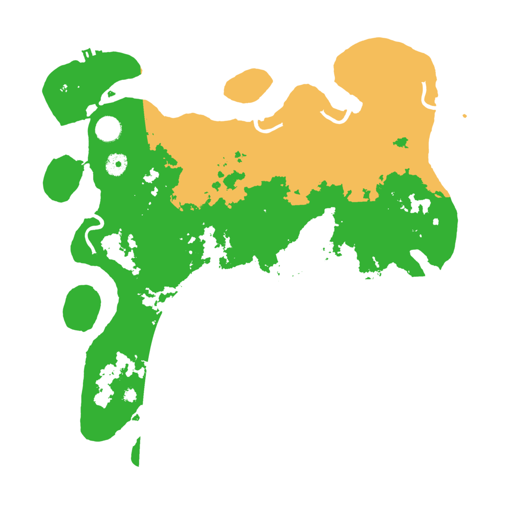 Biome Rust Map: Procedural Map, Size: 3550, Seed: 189124