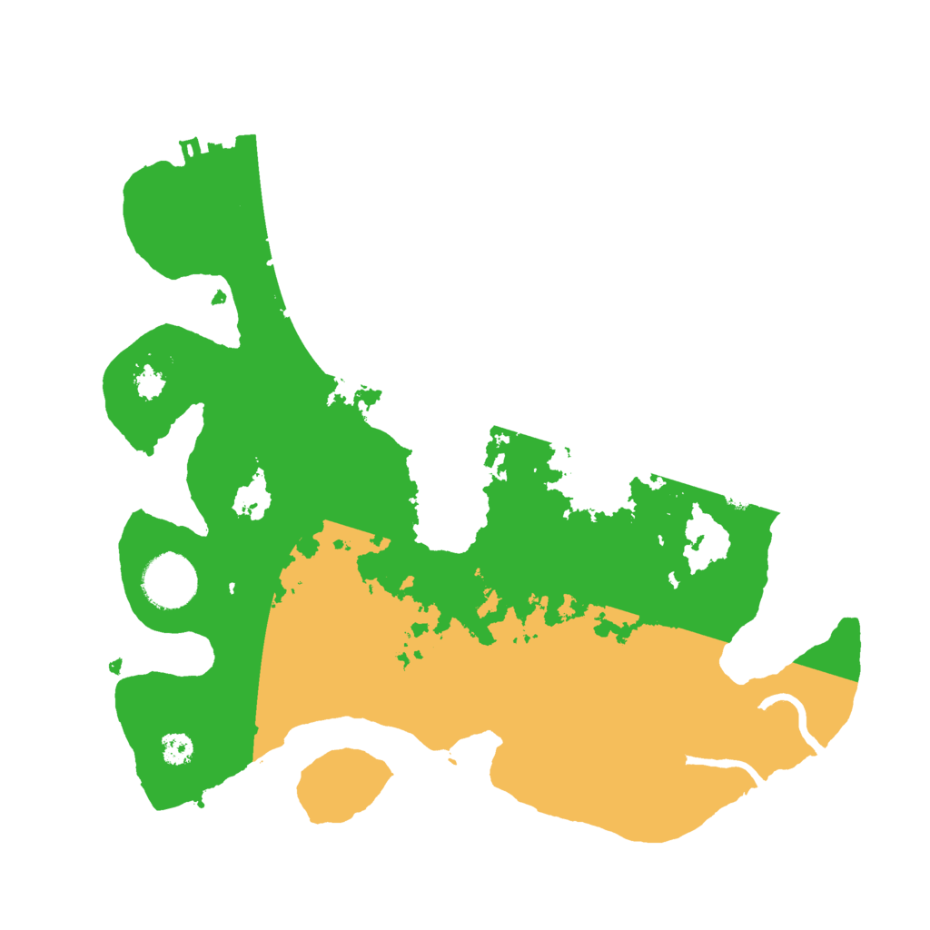 Biome Rust Map: Procedural Map, Size: 2999, Seed: 13825