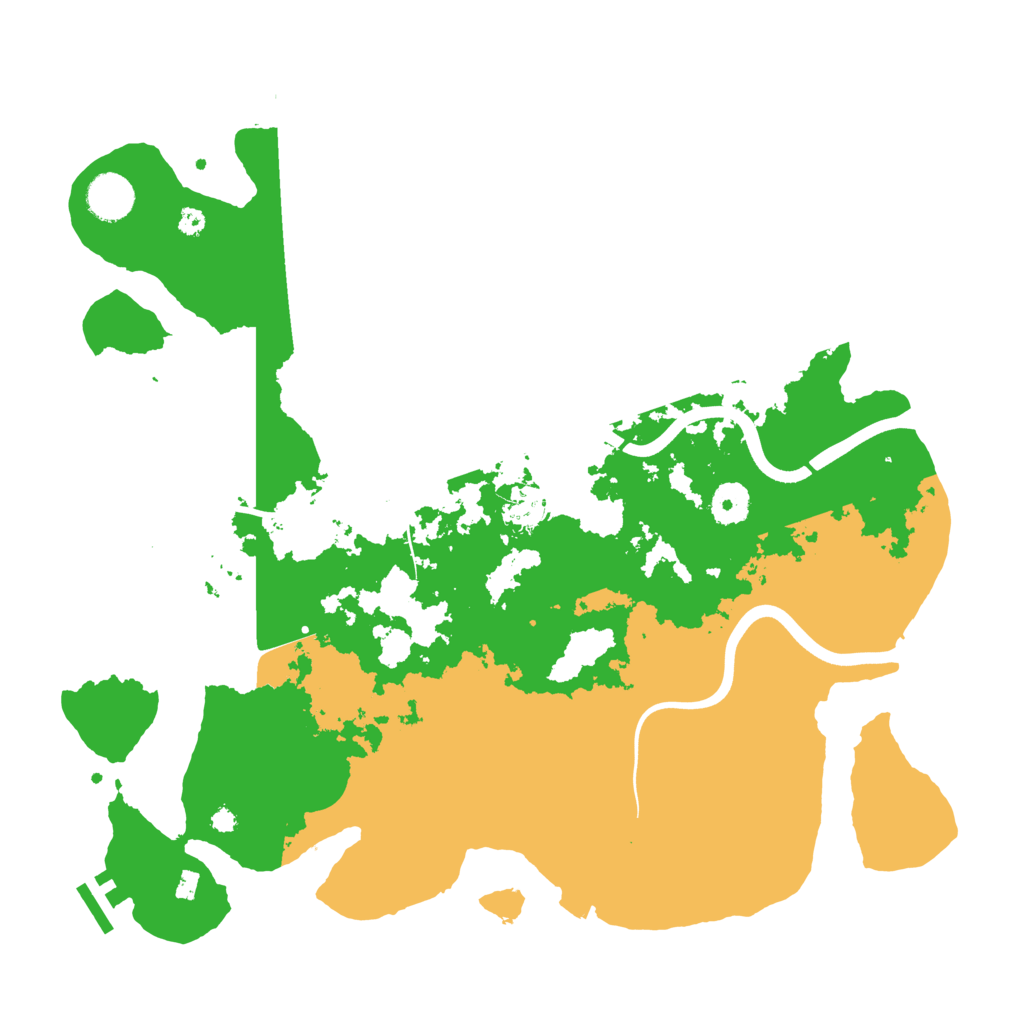 Biome Rust Map: Procedural Map, Size: 3800, Seed: 854514331