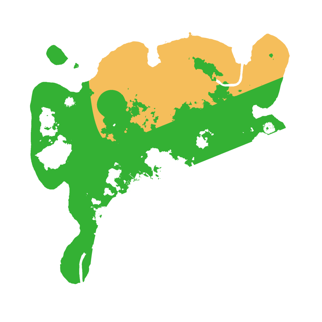 Biome Rust Map: Procedural Map, Size: 3000, Seed: 1395577329