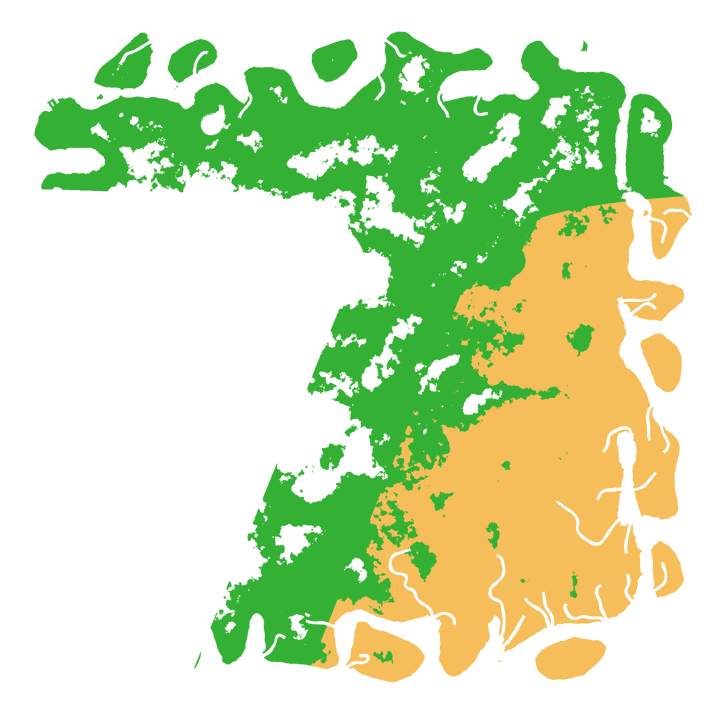 Biome Rust Map: Procedural Map, Size: 6000, Seed: 12345