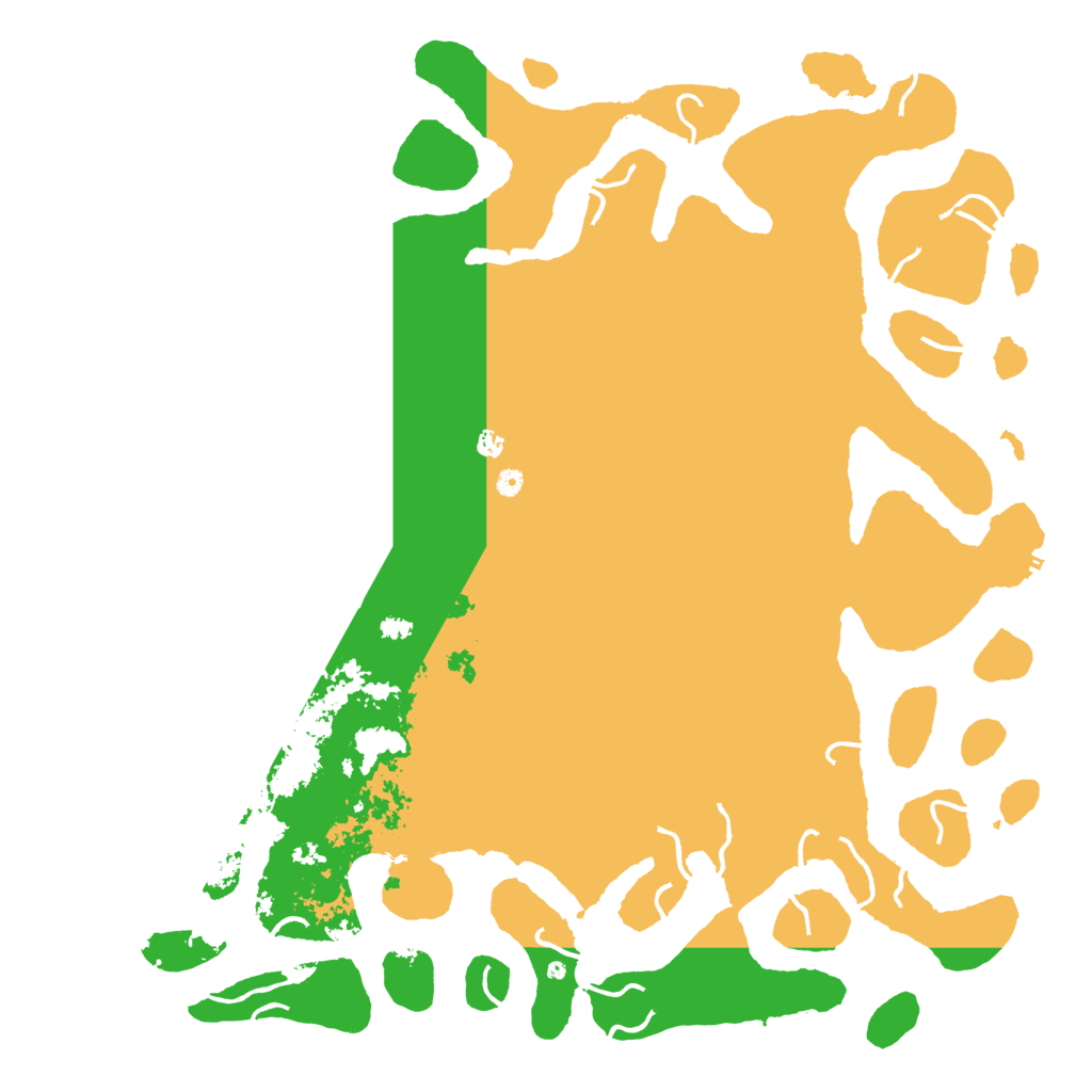 Biome Rust Map: Procedural Map, Size: 6000, Seed: 9911