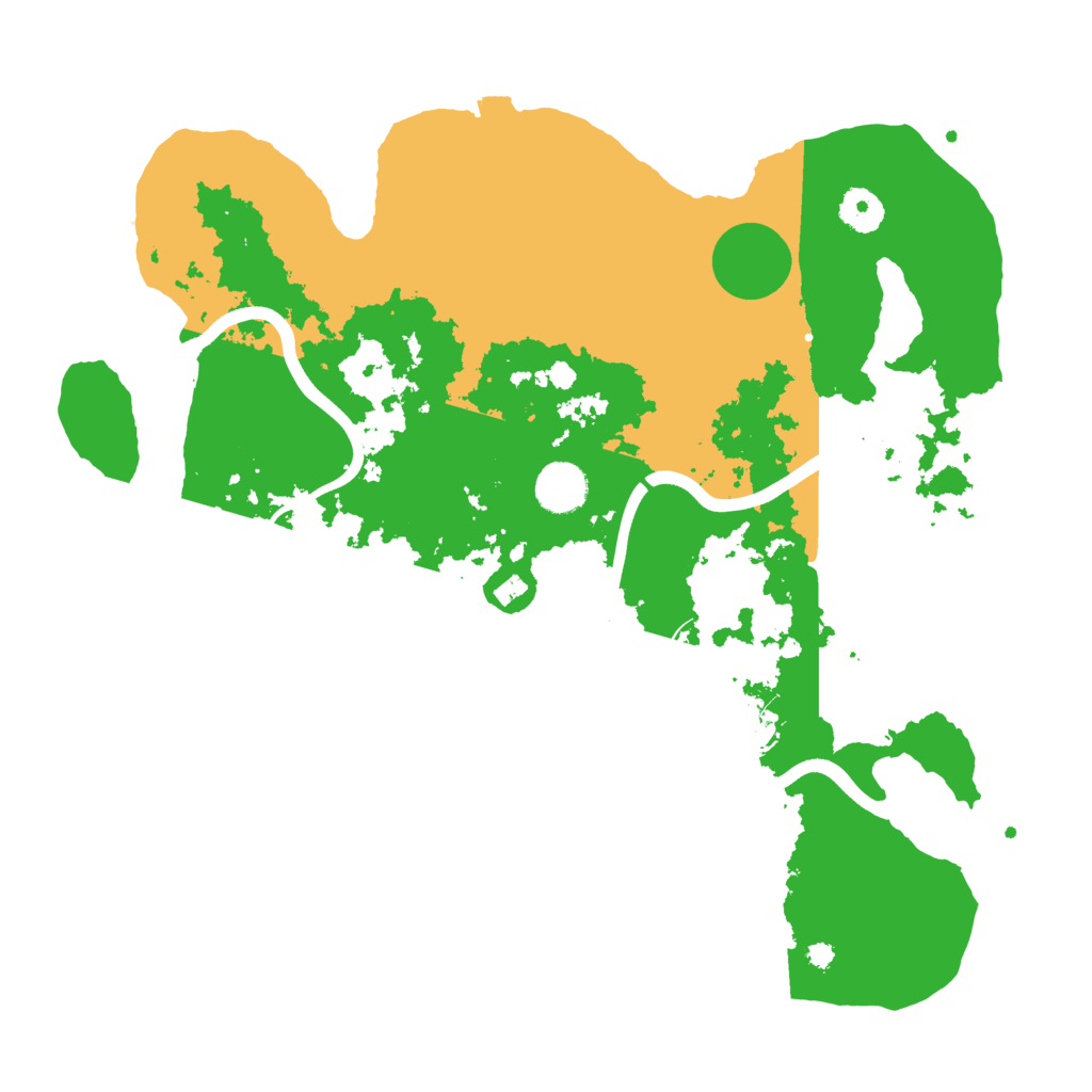 Biome Rust Map: Procedural Map, Size: 3750, Seed: 2147483647